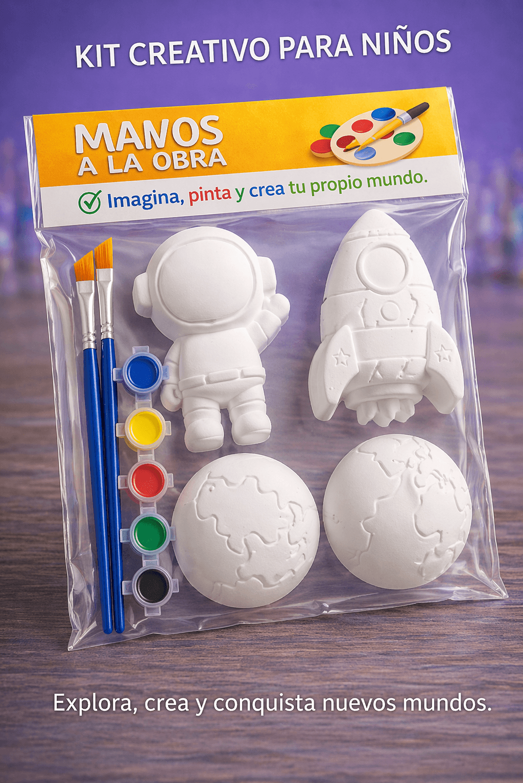 Kit Creativo · Osito Familia