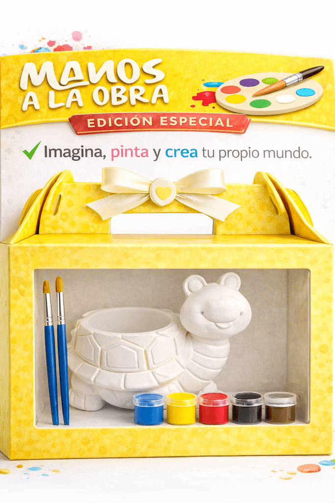 Kit Creativo · Tortuga Decorativa