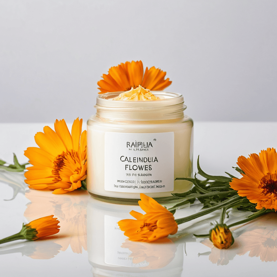 Crema hidratante de caléndula